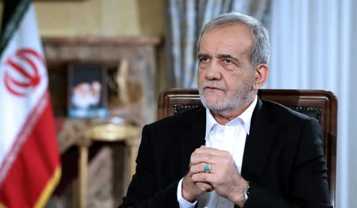 Masoud Pezeshkian, presidnte de Irán.