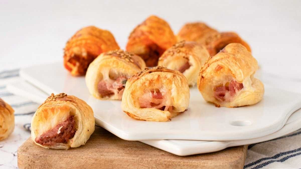 Recetas: Saladitos de hojaldre. Foto: gentileza Bonviveur.