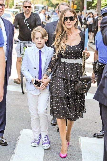 Sarah Jessica Parker vestirá a su hijo solo con ropa usada