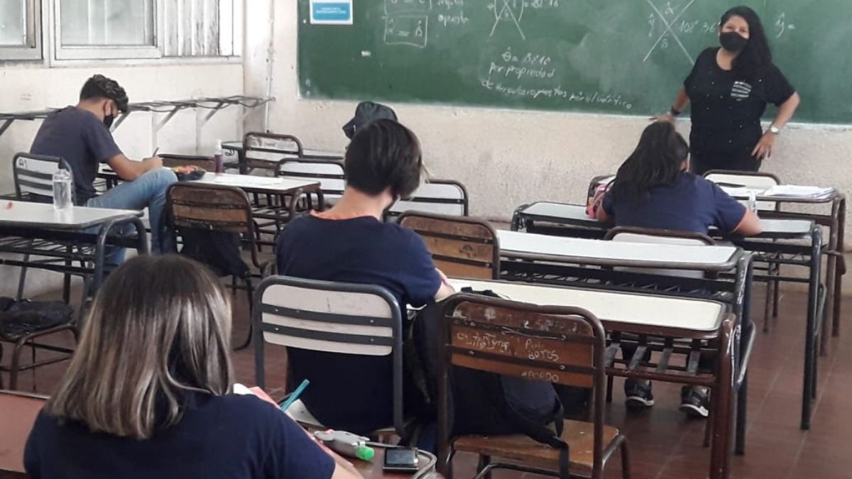 En las aulas también se guardan estrictamente los protocolos