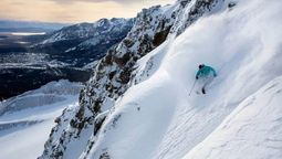El centro de esquí de Estados Unidos comenzó a trabajar a pleno en la fabricación de nieve de cara a la temporada.
