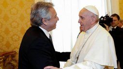 Sean mensajeros de la paz: el pedido de Francisco a Alberto Fernández
