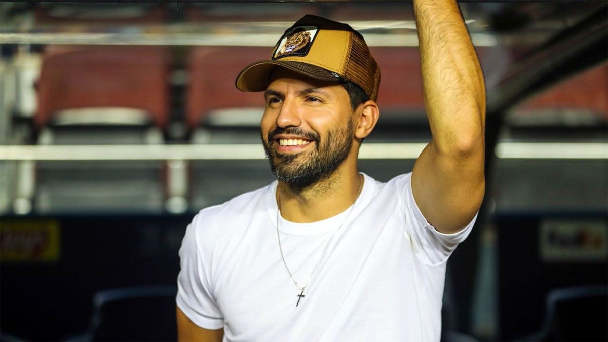 El Kun Agüero recibió una excelente noticia del Barcelona