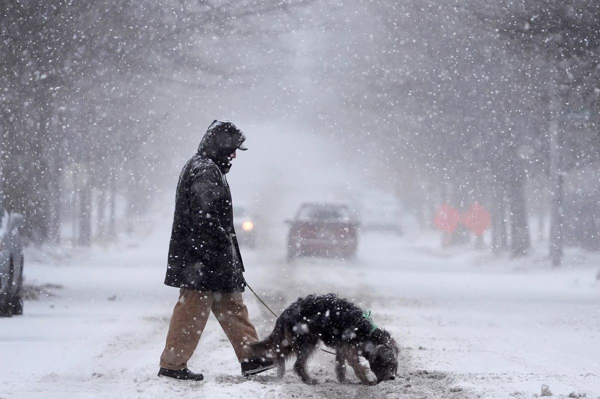 Toma las medidas necesarias para cuidarte de la nieve.