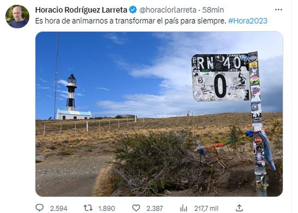 Horacio Rodríguez Larreta lanzó su precandidatura a Presidente de la Nación esta semana.