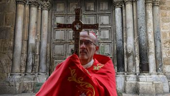 El bloqueo de Israel al Santo Sepulcro en Domingo de Ramos desató una crisis diplomática El bloqueo de Israel al Santo Sepulcro en Domingo de Ramos desató una crisis diplomática