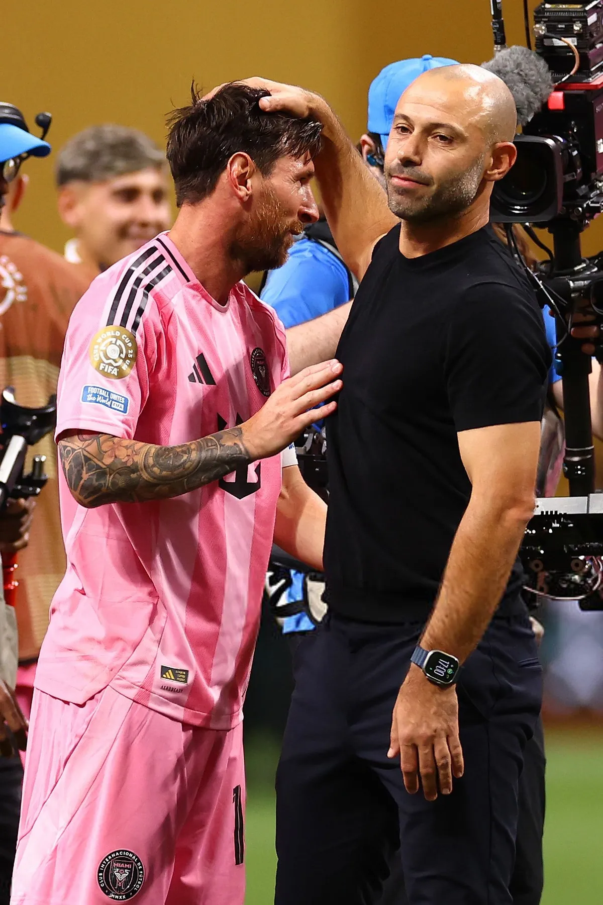 Javier Mascherano dejó a Messi sin DT.