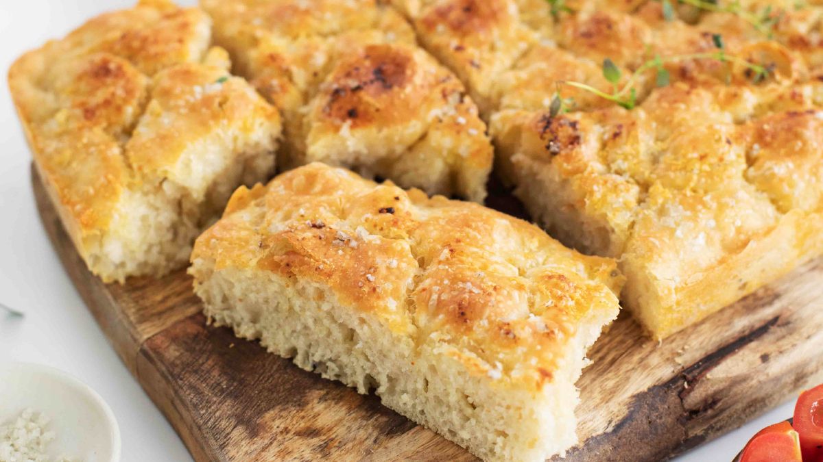 Recetas: Focaccia, el pan saborizado con 8 ingredientees. Foto: gentileza kitchenaid.