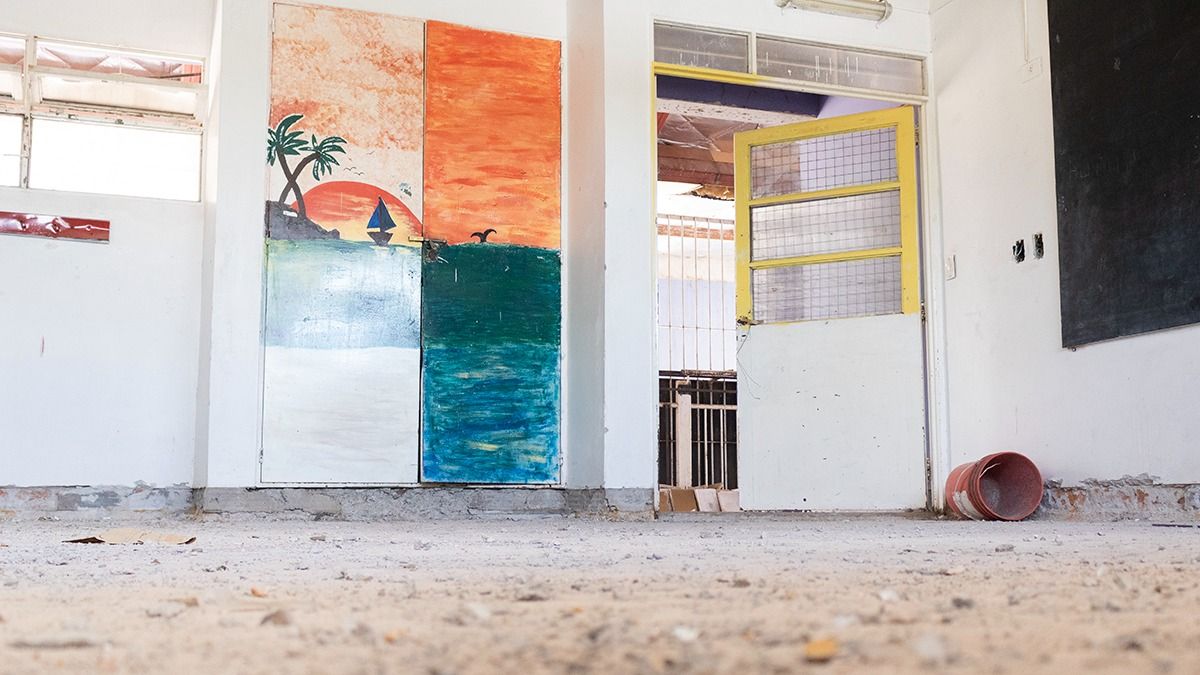 La DGE realiza reformas en escuelas de la Provincia de cara al inicio del ciclo lectivo 2023.