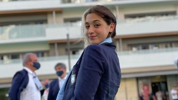 Delfina Pignatiello se lleva todas las miradas en Tokio 2020