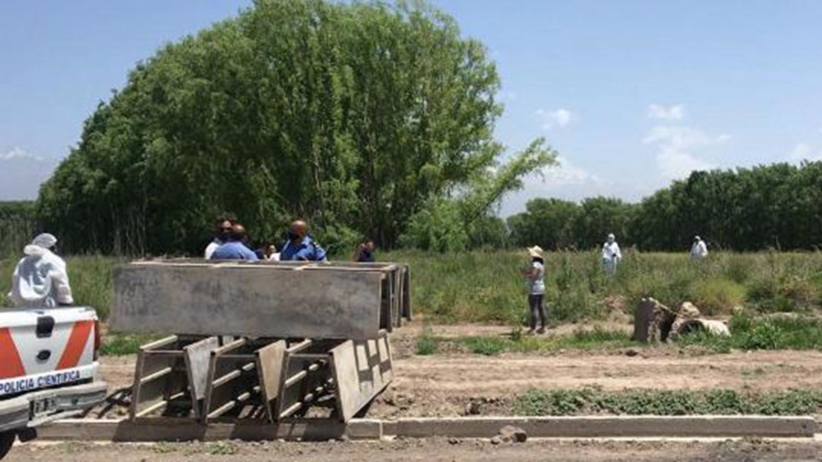 El cuerpo sin vida, del cual aún no se conoce la identidad, estaba enterrado en un descampado. Tampoco se sabe desde cuándo está allí a raíz del estado de descomposición del cadáver.