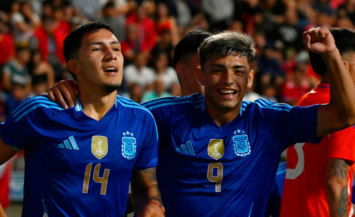 La Sub 20 ganó otra vez en Chile.