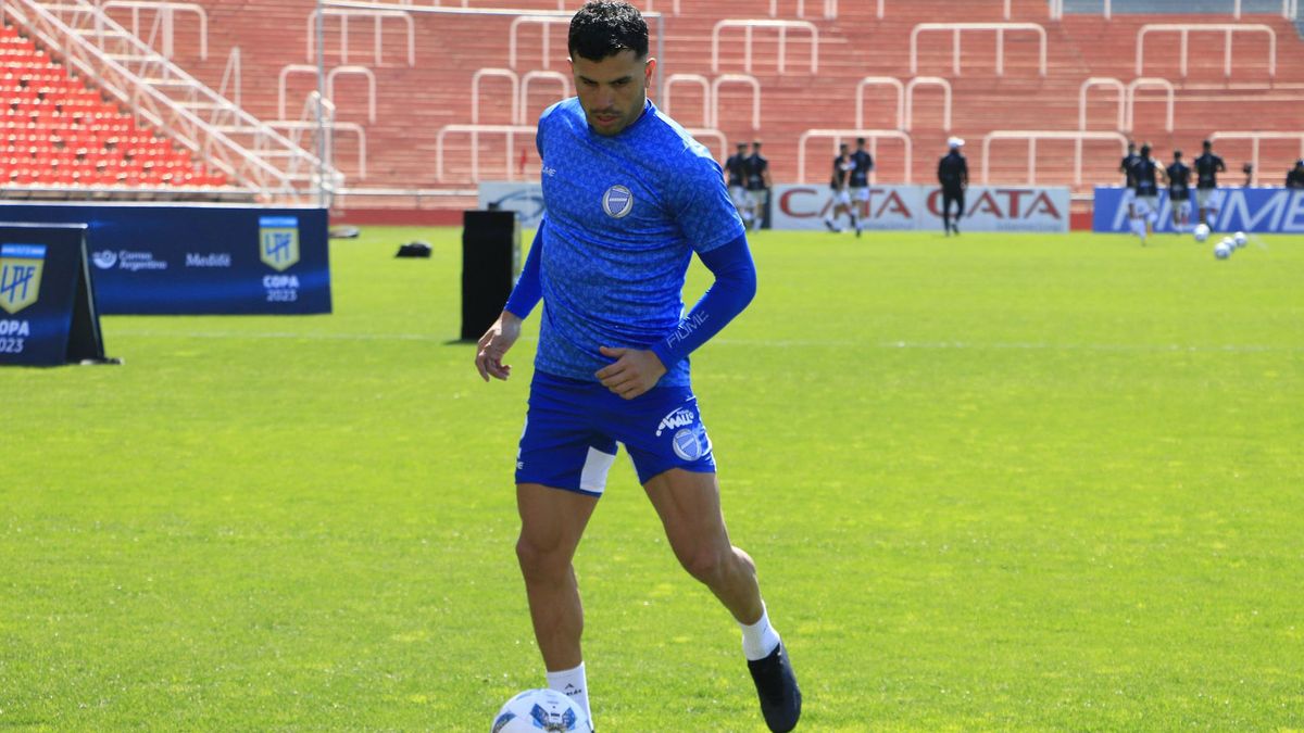 Pier Barrios es uno de los líderes de Godoy Cruz. Pier Barrios es uno de los líderes de Godoy Cruz.