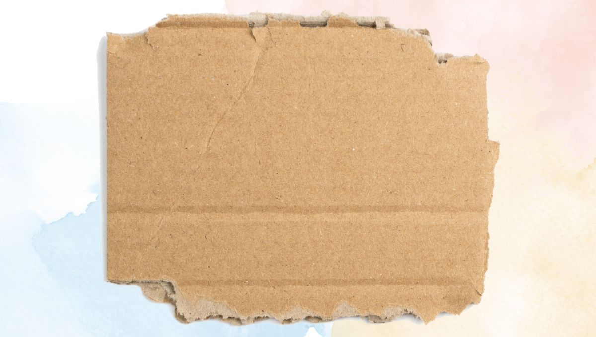 Con un trozo de cartón, crea una hermosa panera para decorar tu mesa