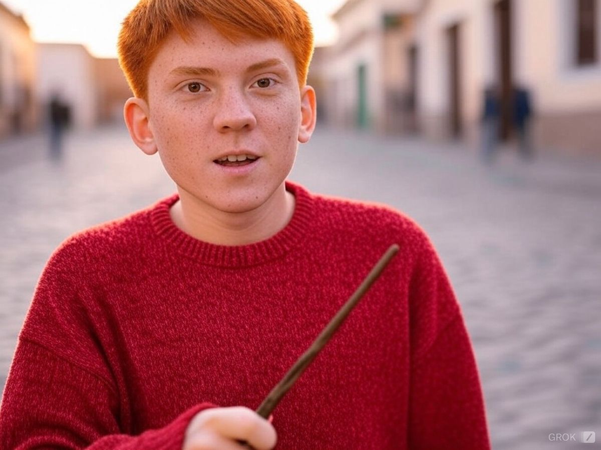 Colo Barco es perfecto para ser Ron, según la inteligencia artificial. Colo Barco es perfecto para ser Ron, según la inteligencia artificial.