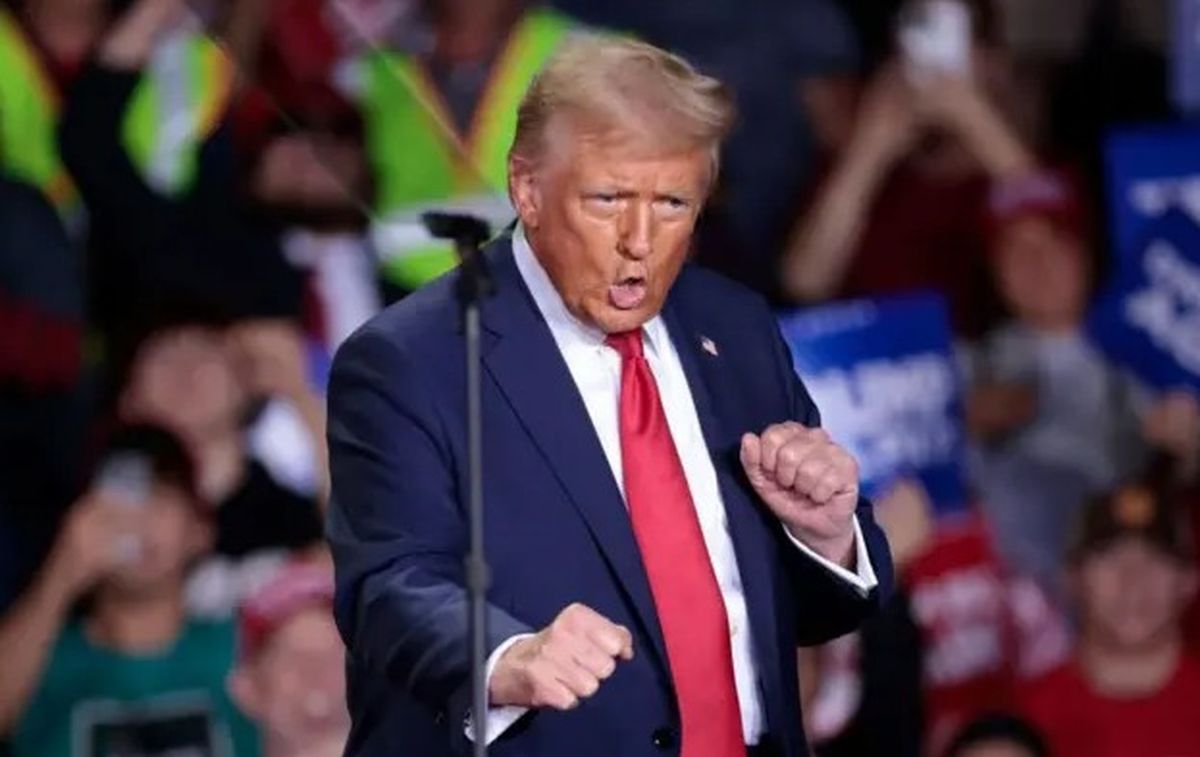 Donald Trump dijo que Nicolás Maduro lo ha querido imitar cuando baila.