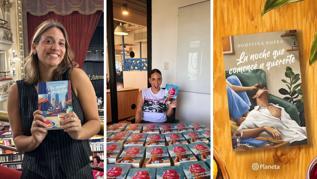 De videos reaccionando hasta publicar tres novelas: el camino de Agustina Buera.