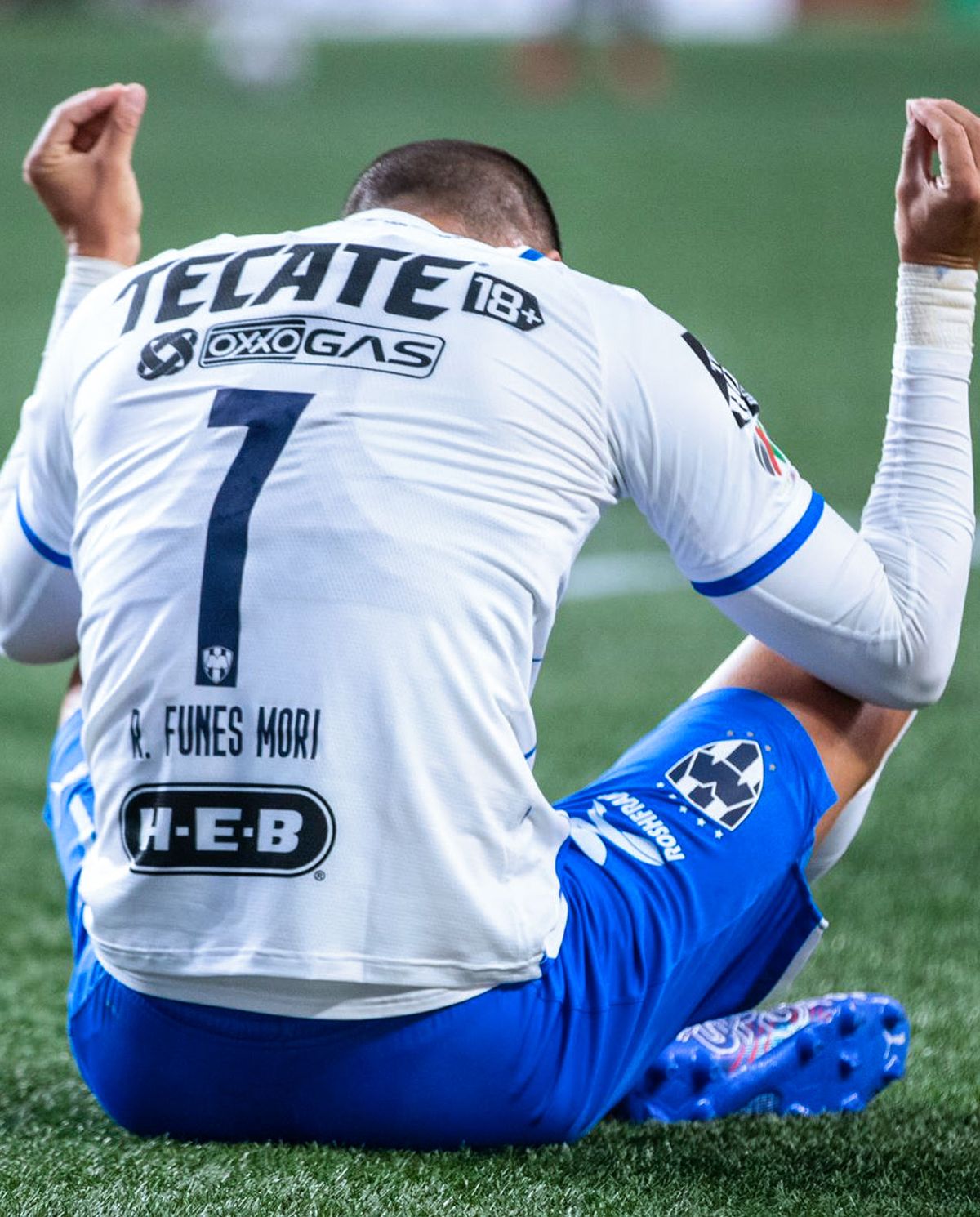 Rogelio Funes Mori lleg&oacute; a 100 goles en la Liga MX y a 124 tantos en el Monterrey.