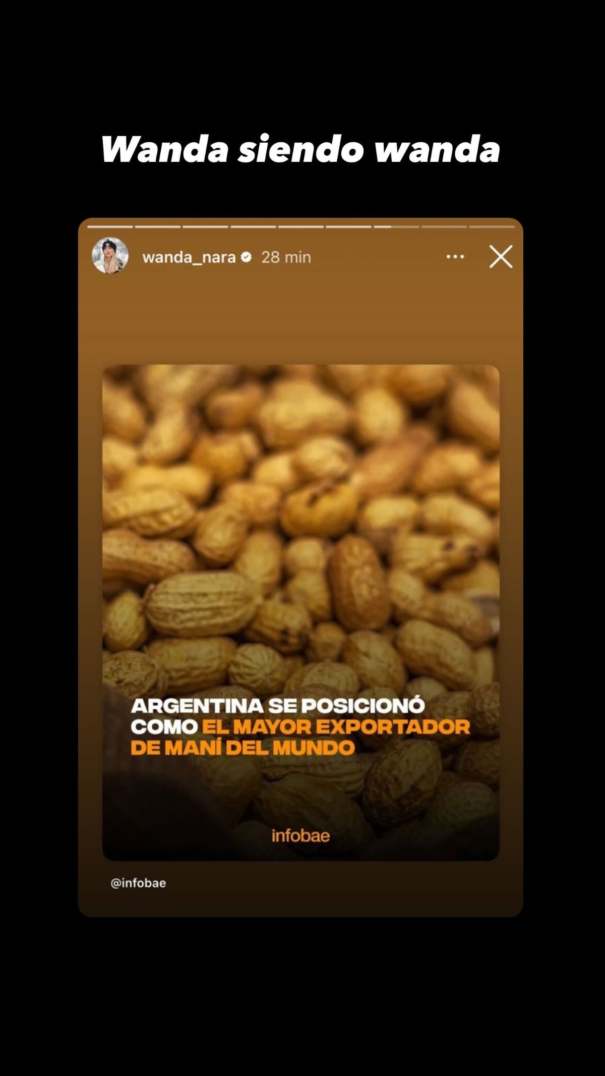 Qué pasó con la venta de maní tras la publicidad de Wanda Nara: ¿fracasó?. Qué pasó con la venta de maní tras la publicidad de Wanda Nara: ¿fracasó?.