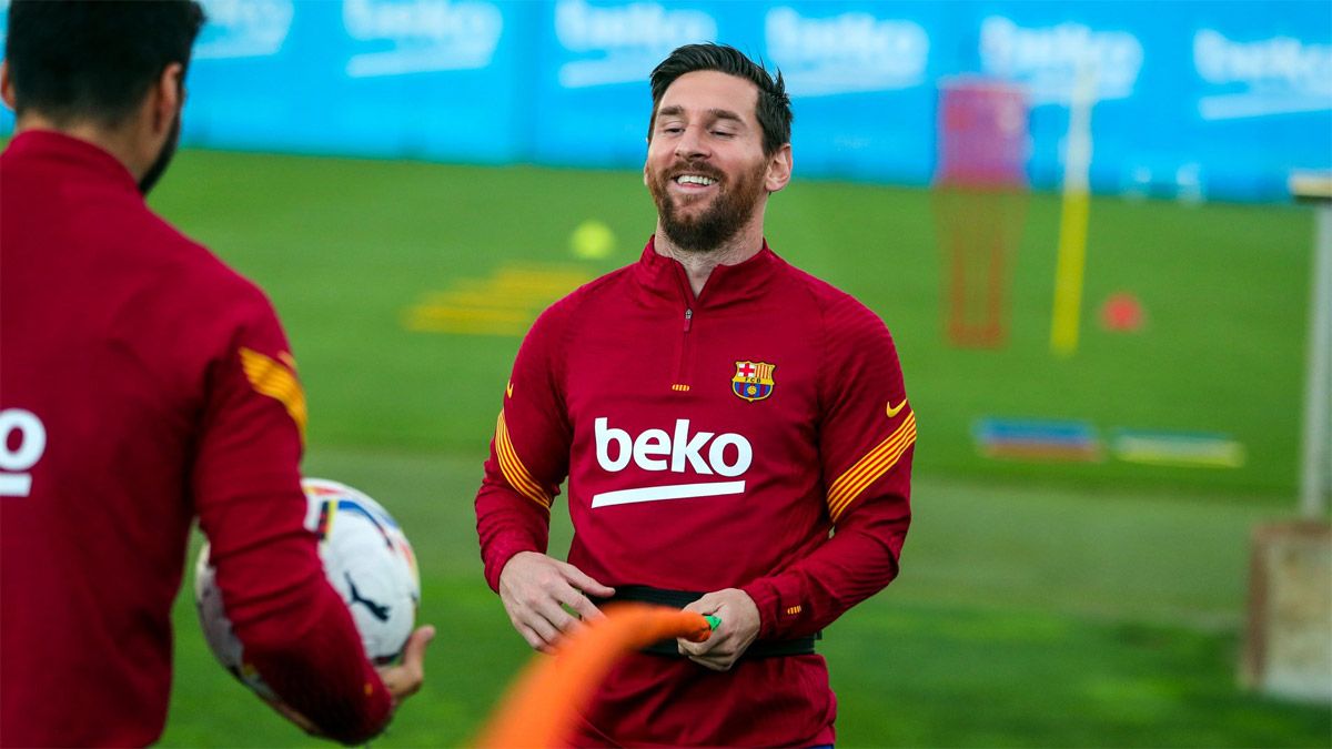 Messi cambió de look antes de iniciar la temporada