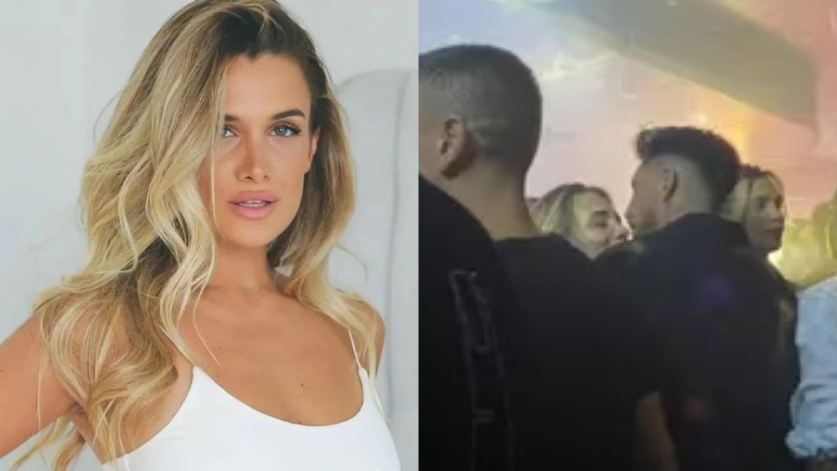 Camila Homs a los besos con un ex jugador de la Selección argentina
