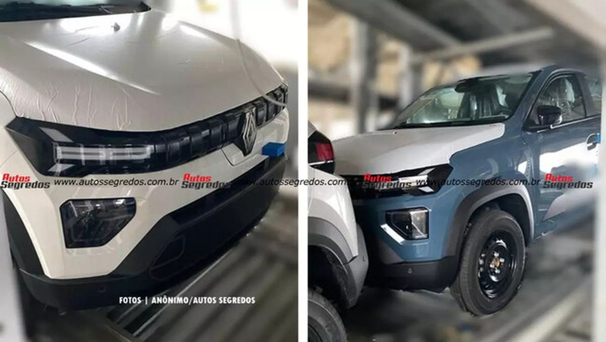 El rediseño de Renault es evidente en las fotografías filtradas. El rediseño de Renault es evidente en las fotografías filtradas.