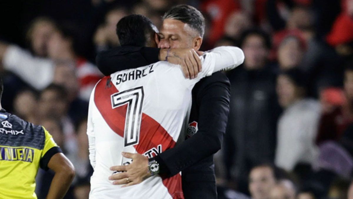 La emoción de dos cordobeses de River: Demichelis y Suárez
