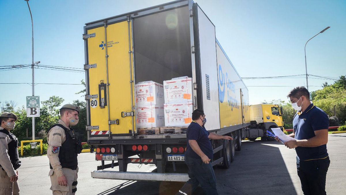Según el Ministerio de Salud de la Nación las vacunas llegarán este lunes a Mendoza.