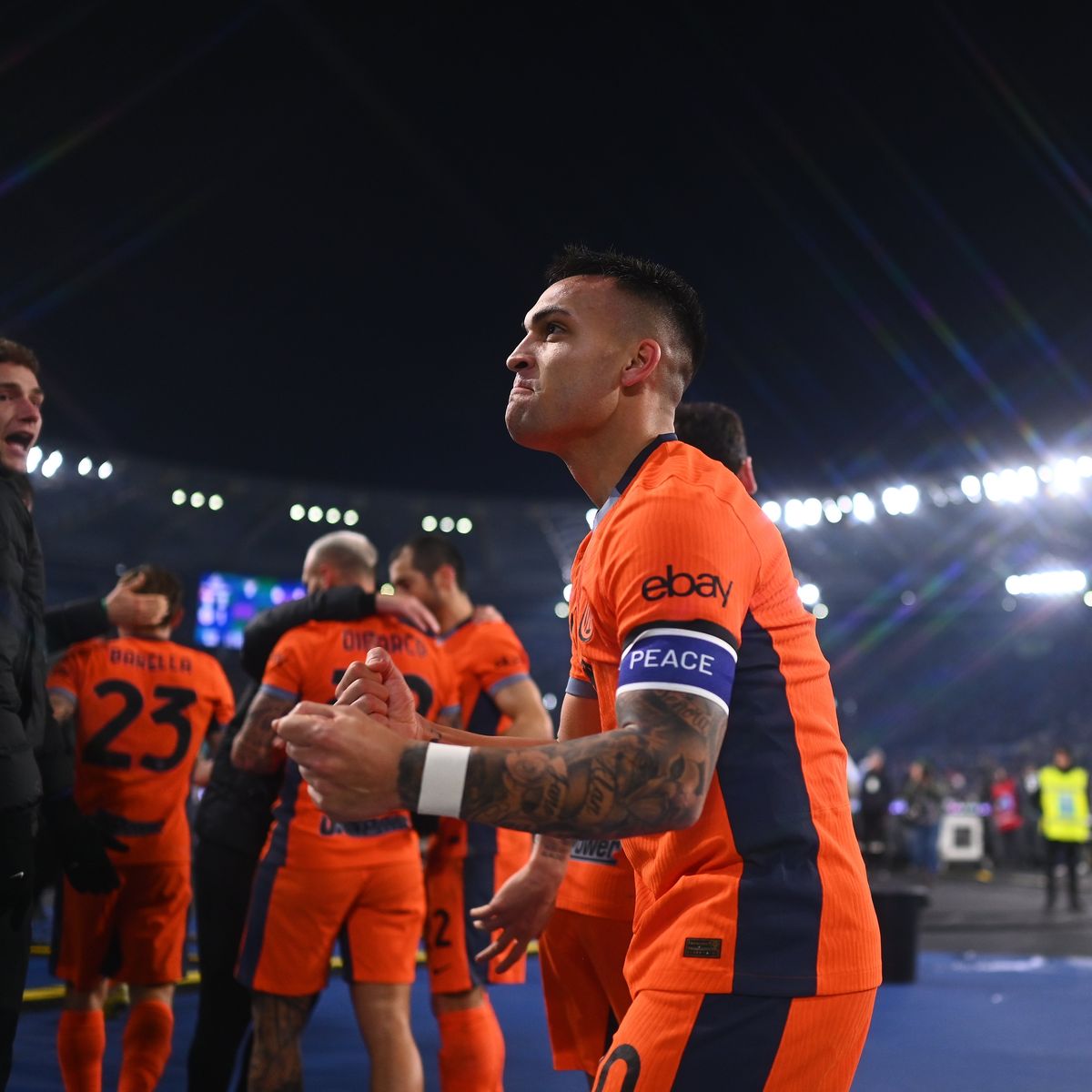 Lautaro Martínez hizo el primer gol del triunfo del Inter Lautaro Martínez hizo el primer gol del triunfo del Inter