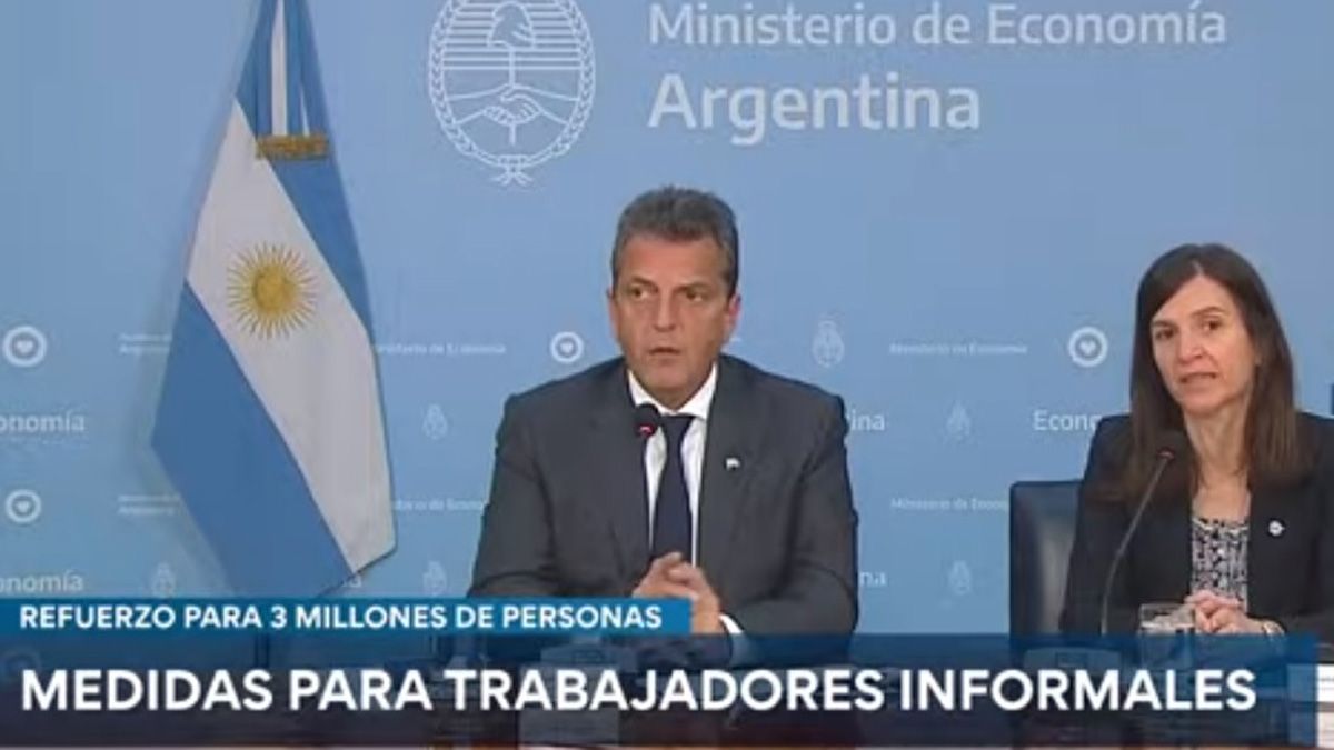 En nuevo beneficio se abonará en dos cuotas de $47.500 a pagar el 15 de octubre y 15 de noviembre y será para trabajadores informales de entre 18 y 64 años En nuevo beneficio se abonará en dos cuotas de $47.500 a pagar el 15 de octubre y 15 de noviembre y será para trabajadores informales de entre 18 y 64 años