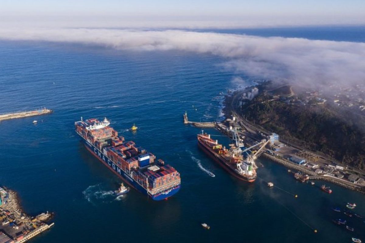 Los puertos chilenos, como el de San Antonio, son analizados como opción logística para la minería argentina. Los puertos chilenos, como el de San Antonio, son analizados como opción logística para la minería argentina.