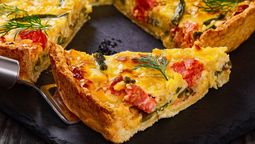 Tarta de verduras, una de las recetas más sabrosas y nutritivas.