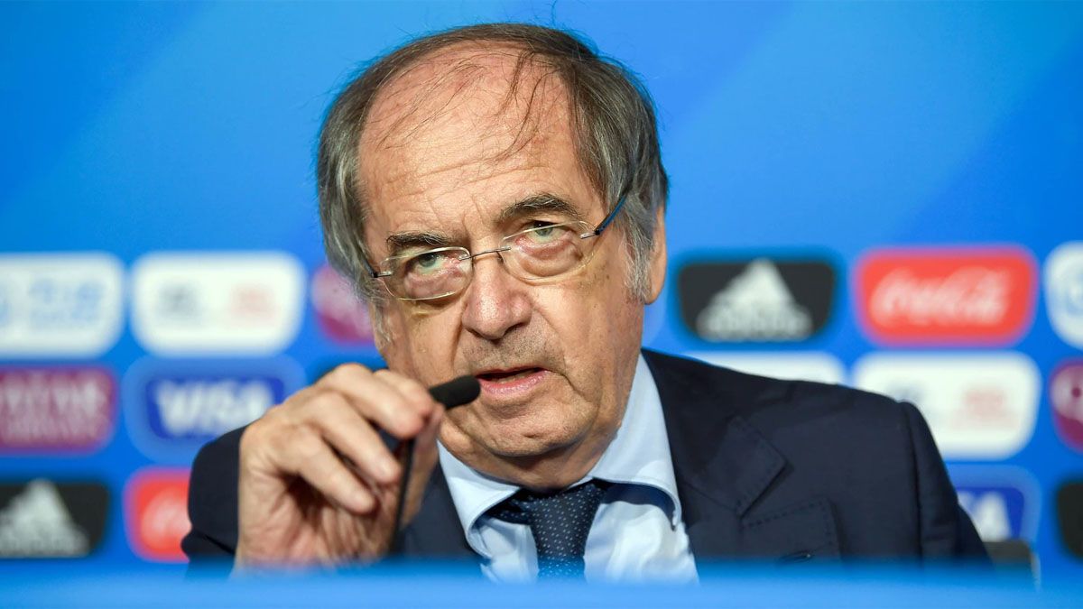 Noël Le Graët dejó la predidencia de la federación francesa de fútbol.
