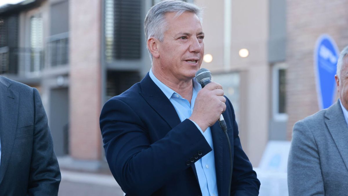 Alejandro Molero, intendente de General Alvear. Alejandro Molero, intendente de General Alvear.