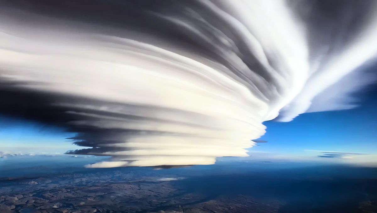 Un grupo de científicos de la NASA se sorprendió por una extraña nube