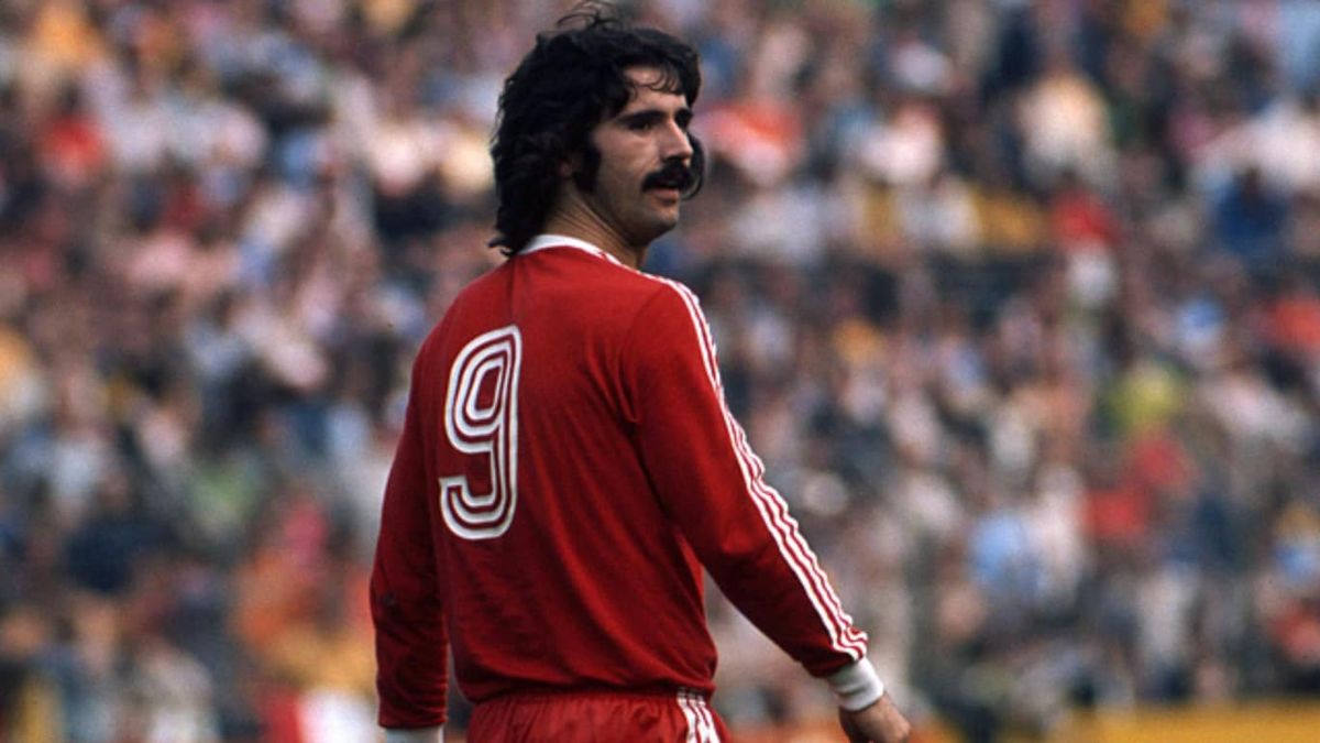 Gerd Müller batió todos los records en el Bayern Munich.