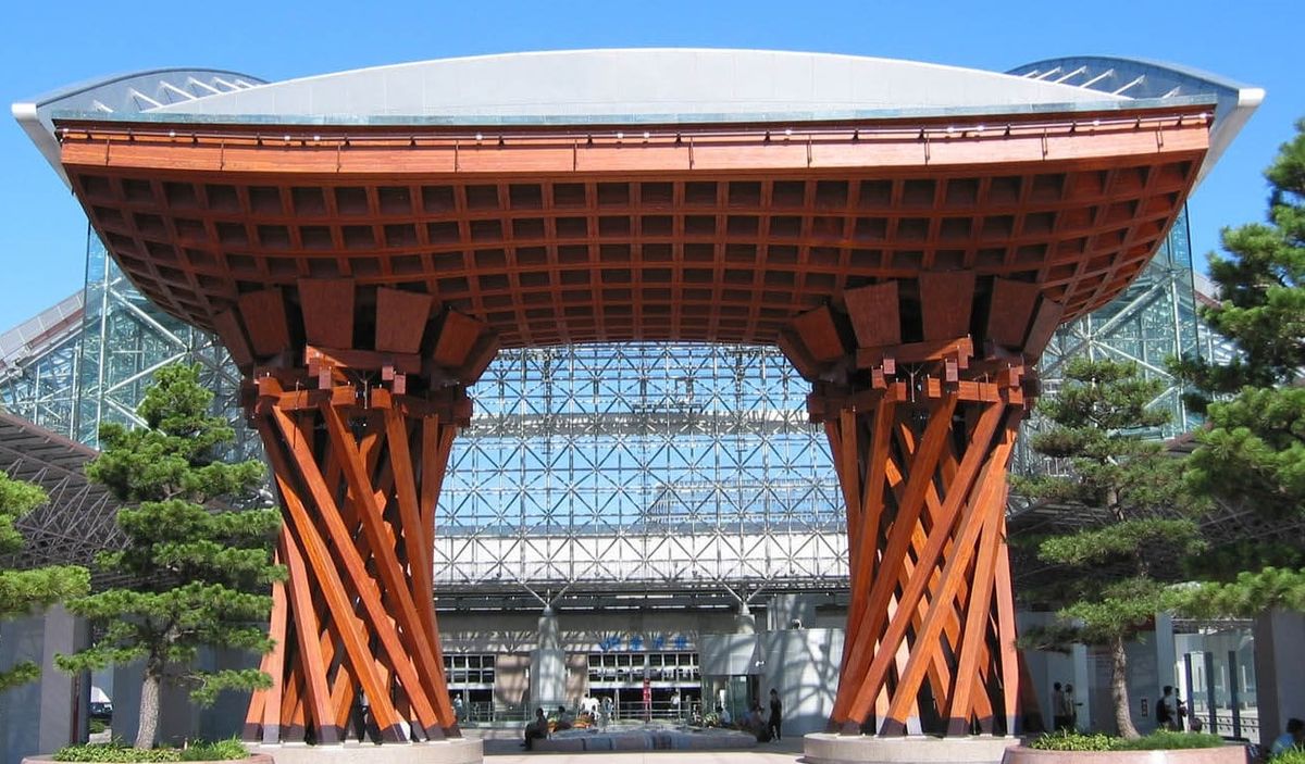La estación se construyó en 1898, pero se remodeló en 2005. Imagen: Japan National Tourism Organization. La estación se construyó en 1898, pero se remodeló en 2005. Imagen: Japan National Tourism Organization.