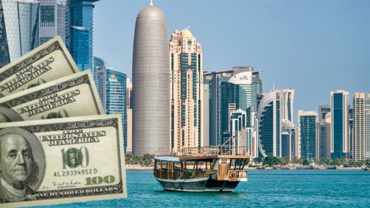 La diferencia del blue en Mendoza con el dólar Qatar se acortó y fue de $22,48.