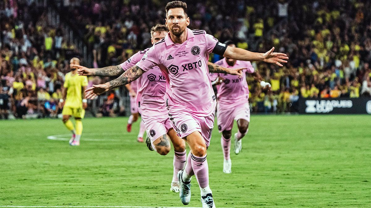 Messi viene de salir campeón de la Leagues Cup con el Inter Miami.