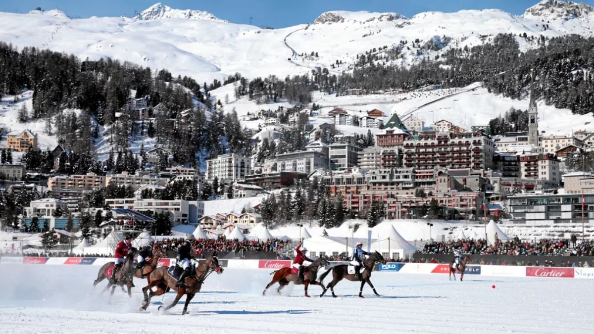 Hoy, con más de 350 kilómetros de pistas, St. Moritz ofrece una amplia variedad de actividades, incluyendo esquí alpino, esquí de fondo, trineo, bobsleigh, snow polo y más. (Foto: ENGADIN ST. MORITZ/Andy Mettler). Hoy, con más de 350 kilómetros de pistas, St. Moritz ofrece una amplia variedad de actividades, incluyendo esquí alpino, esquí de fondo, trineo, bobsleigh, snow polo y más. (Foto: ENGADIN ST. MORITZ/Andy Mettler).