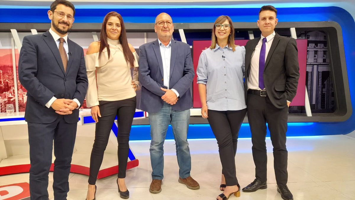 Pablo Gerardi, Rosana Villegas, Marcelino Iglesias, Agustina Fiadino y Julián Imazio.