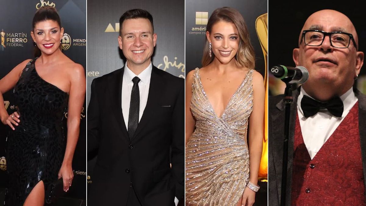 Ornella Ferrara, Julián Imazio, Clara Ceschin y Ricardo Montacuto, los ganadores a la labor en radio y TV.