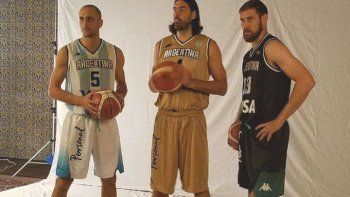 La nueva camiseta para la Selección de básquetbol
