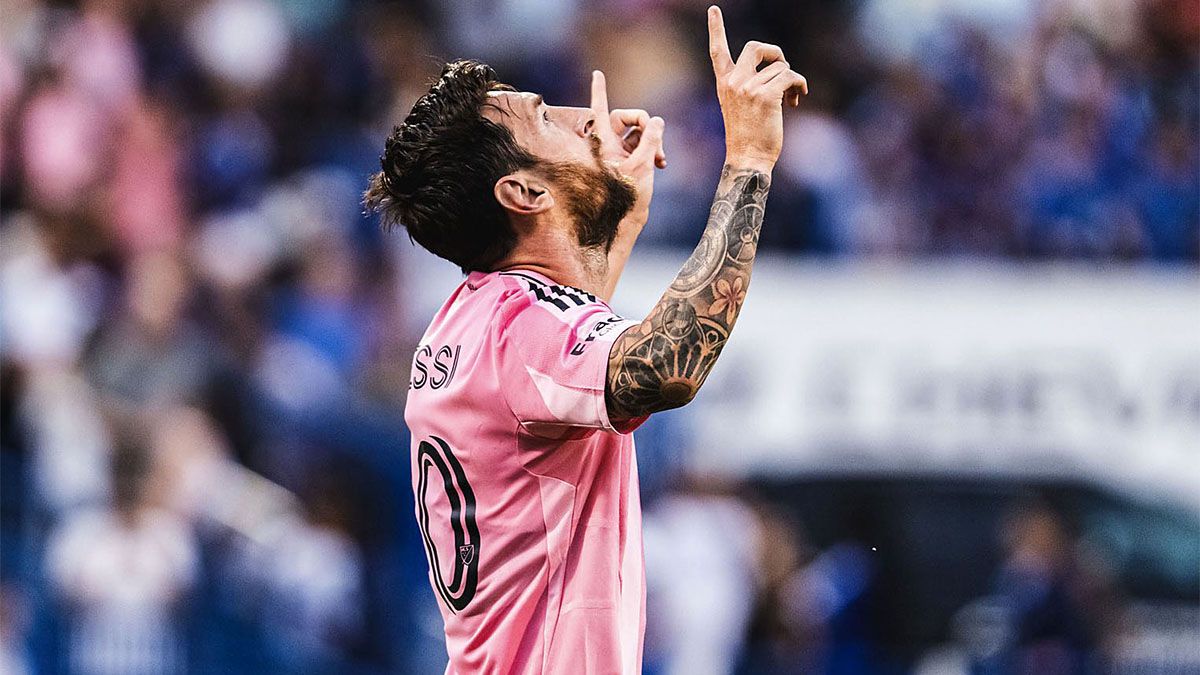 Lionel Messi la rompió.