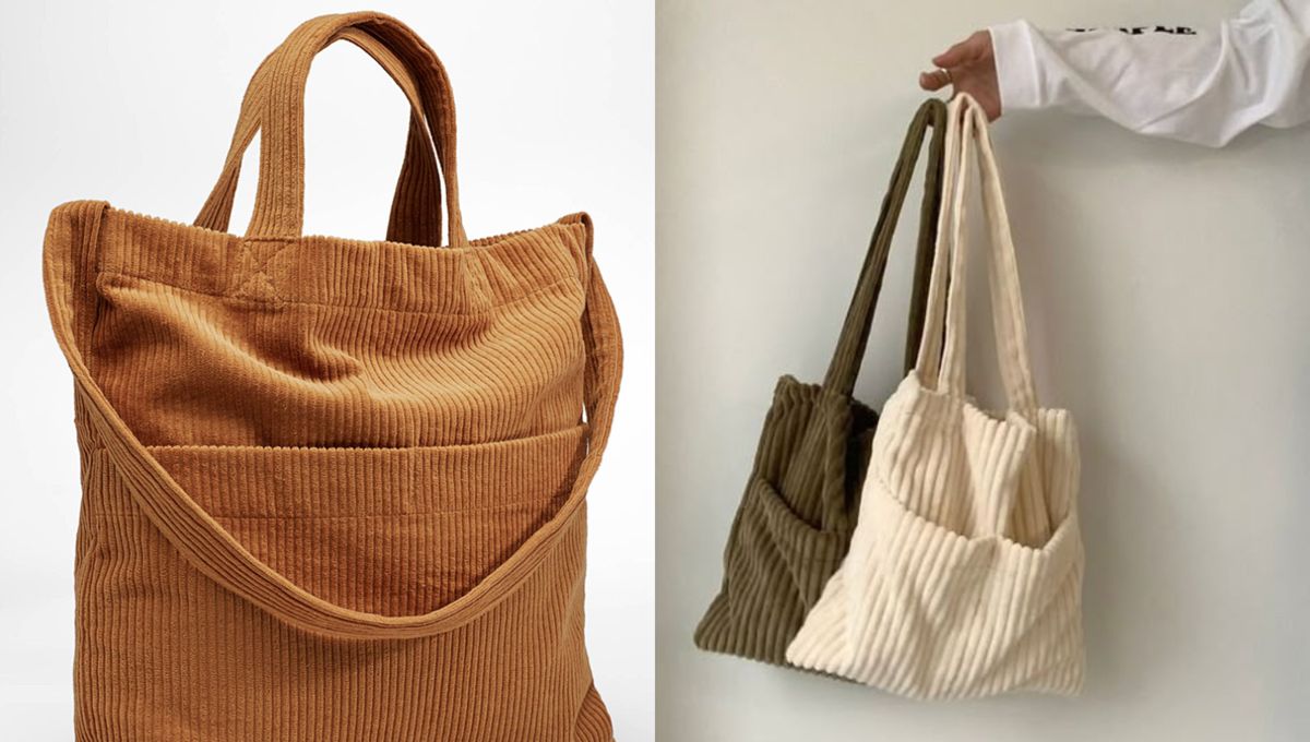 Crea un hermoso bolso con un truco y un poco de tela.&nbsp;