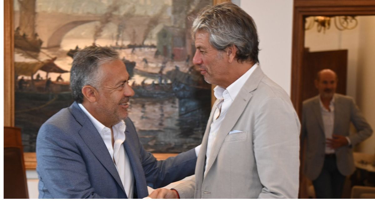 El gobernador Alfredo Cornejo recibió al secretario de Industria y Desarrollo Productivo de Javier Milei
