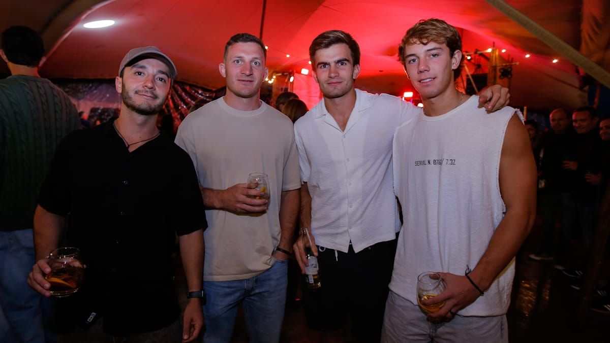 José Solanes, Santiago Videla, Fausto Martínez y Valentín Caprioli. José Solanes, Santiago Videla, Fausto Martínez y Valentín Caprioli.