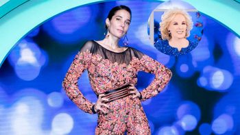 Juana Viale metió un look sensual con un mensaje para Mirtha