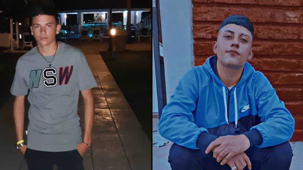 Valentino Figueroa y Martín Torres.