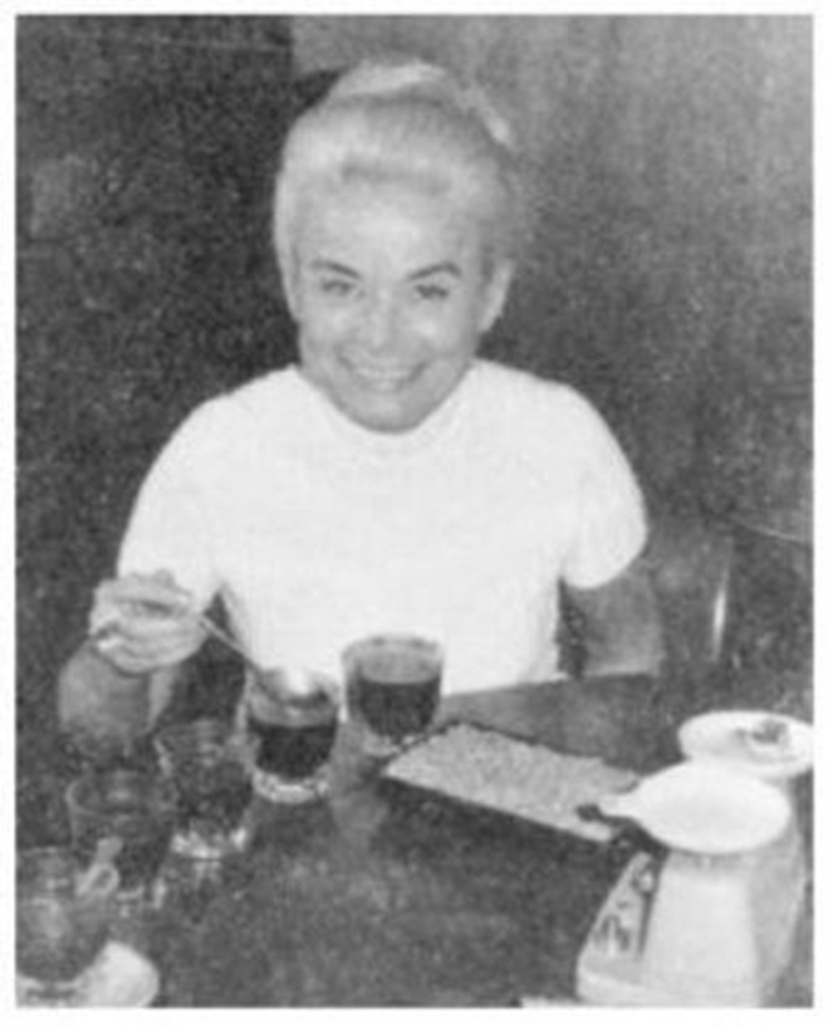 Erna Knutsen era una amante del caf&eacute;.
